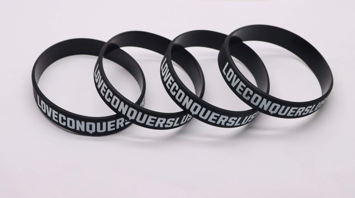 LOVECONQUERSLUST " PURITY BANDS" 4 - PACK