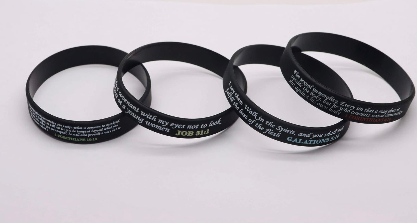 LOVECONQUERSLUST " PURITY BANDS" 4 - PACK